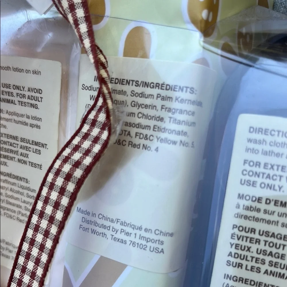 Pier 1 Tan and Brown Hand Soap Set with Rustic Charm - Picture 10 of 16